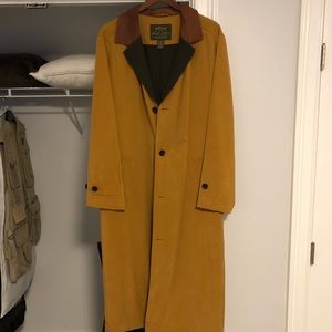 Orvis men’s signature collection long coat